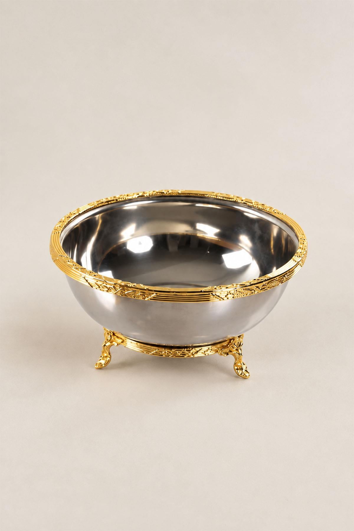 Kessa Altın Detaylı Sunum Kasesi (21 cm)