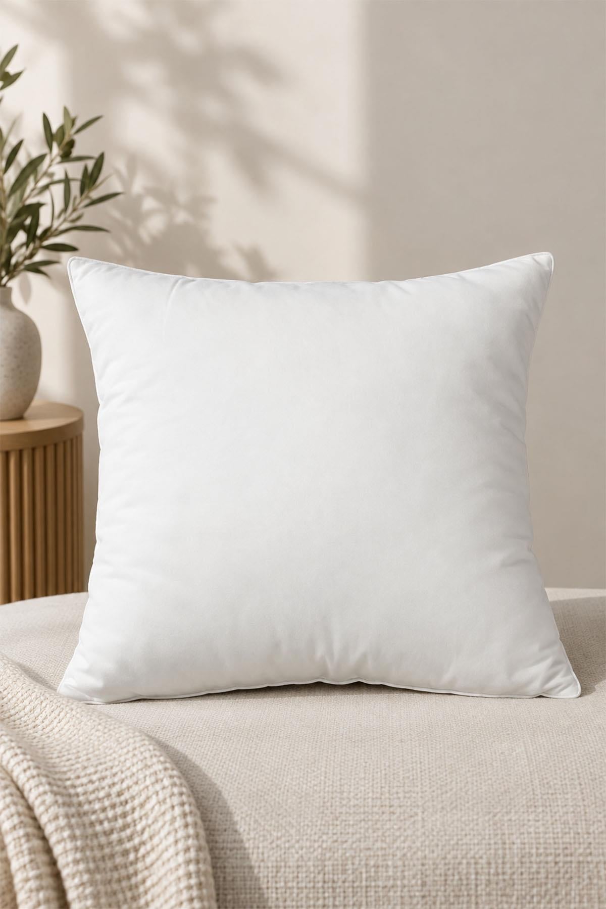 Microfiber Biyeli Kırlent Yastık (45 x 45 cm) / 500 GR