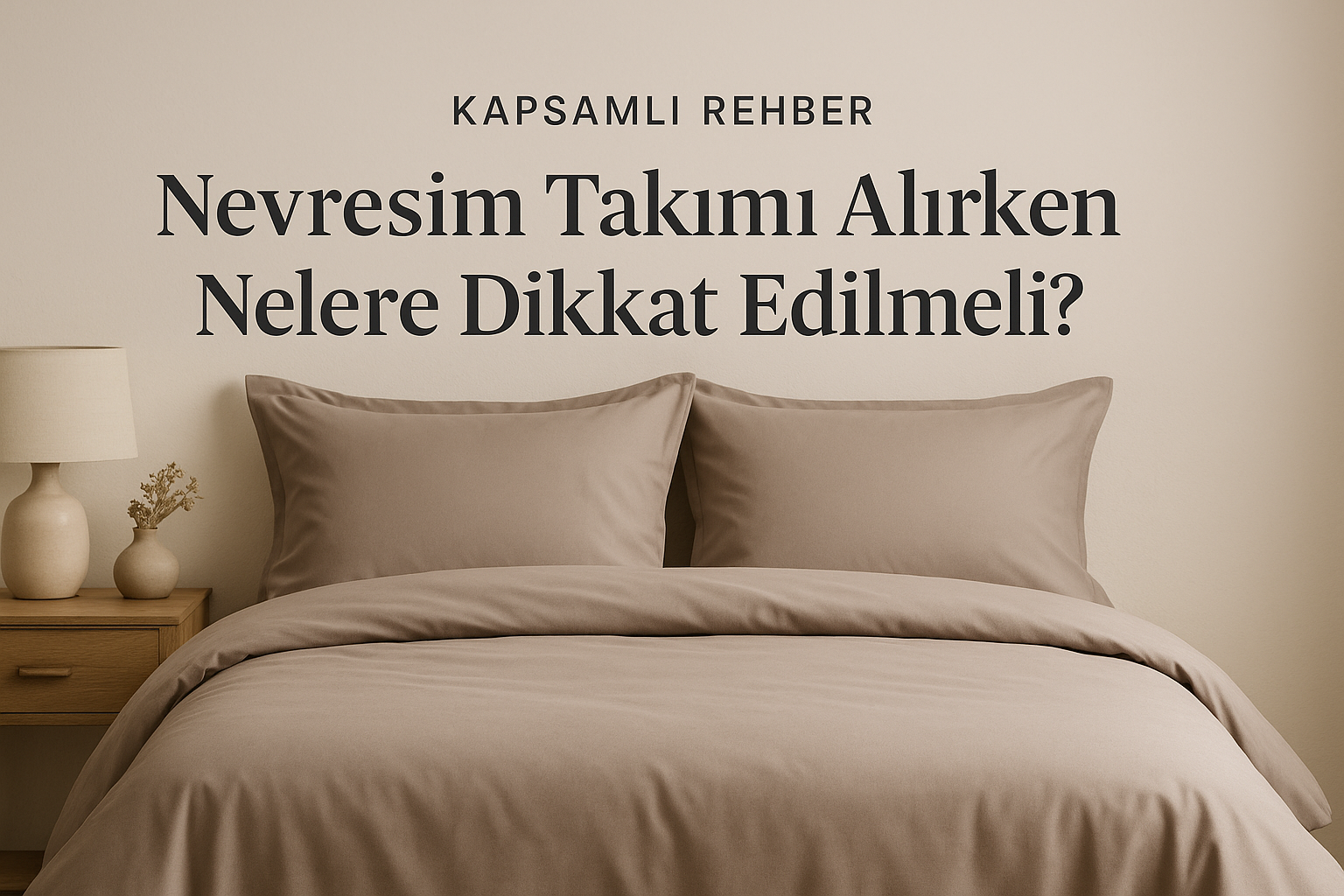 Nevresim Takımı Alırken Nelere Dikkat Edilmeli? (Kapsamlı Rehber)