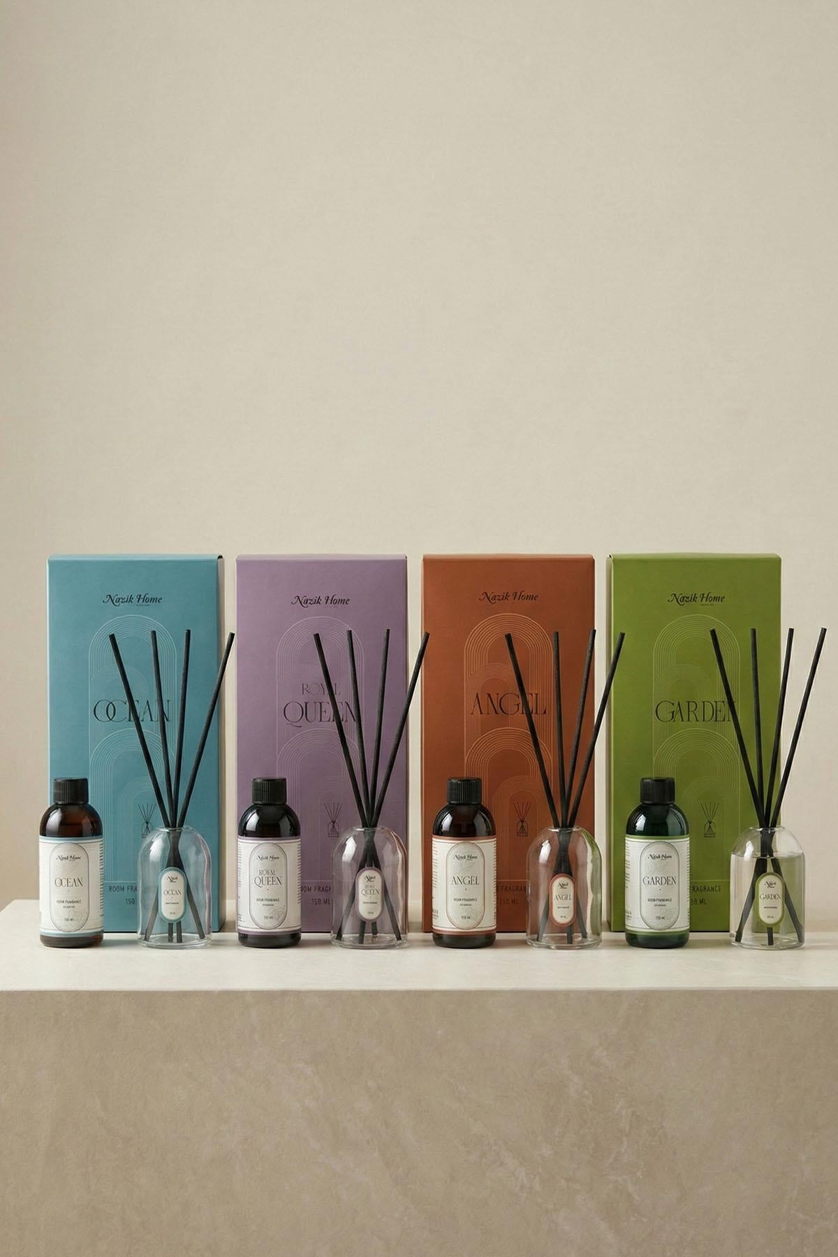 150 ML Fiber Çubuklu Oda Kokusu