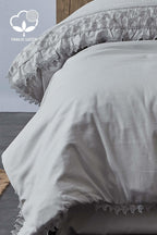 Alina Dantelli Pamuk Saten Çift Kişilik 6 Parça Nevresim Takımı - Nazik Home - Yuvama Değer!