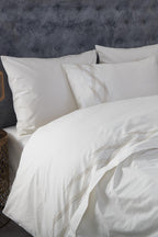 Alizya Karo Nakışlı Çift Kişilik 6 Parça Nevresim Takımı - Nazik Home - Yuvama Değer!