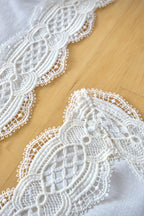 Asel Dantelli Leke Tutmaz Runner (40 x 140 cm) - Nazik Home - Yuvama Değer!