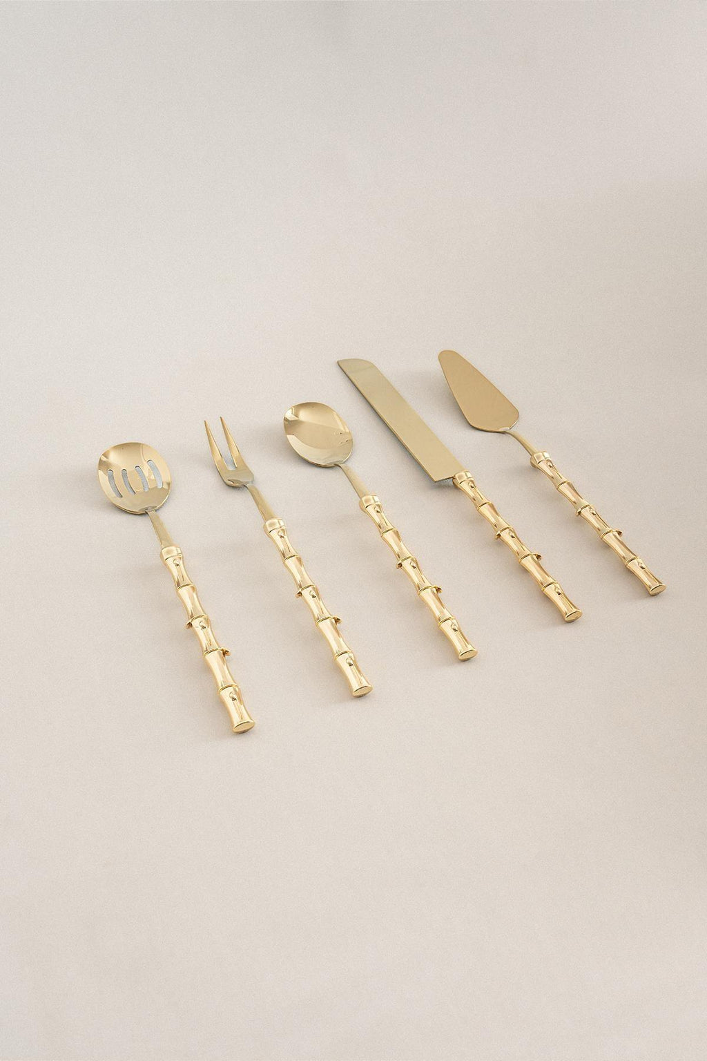 Bamboo Titanyum Servis Seti (5 Parça) - Nazik Home - Yuvama Değer!