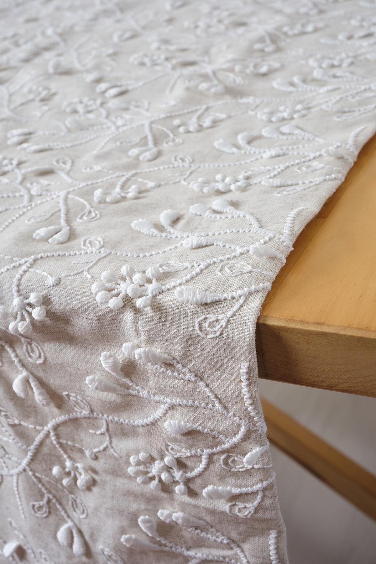 Celine İşemeli Runner (40 x 140 cm) - Nazik Home - Yuvama Değer!