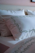 Çınar Desenli Pamuk Saten Çift Kişilik 6 Parça Nevresim Takımı - Nazik Home - Yuvama Değer!