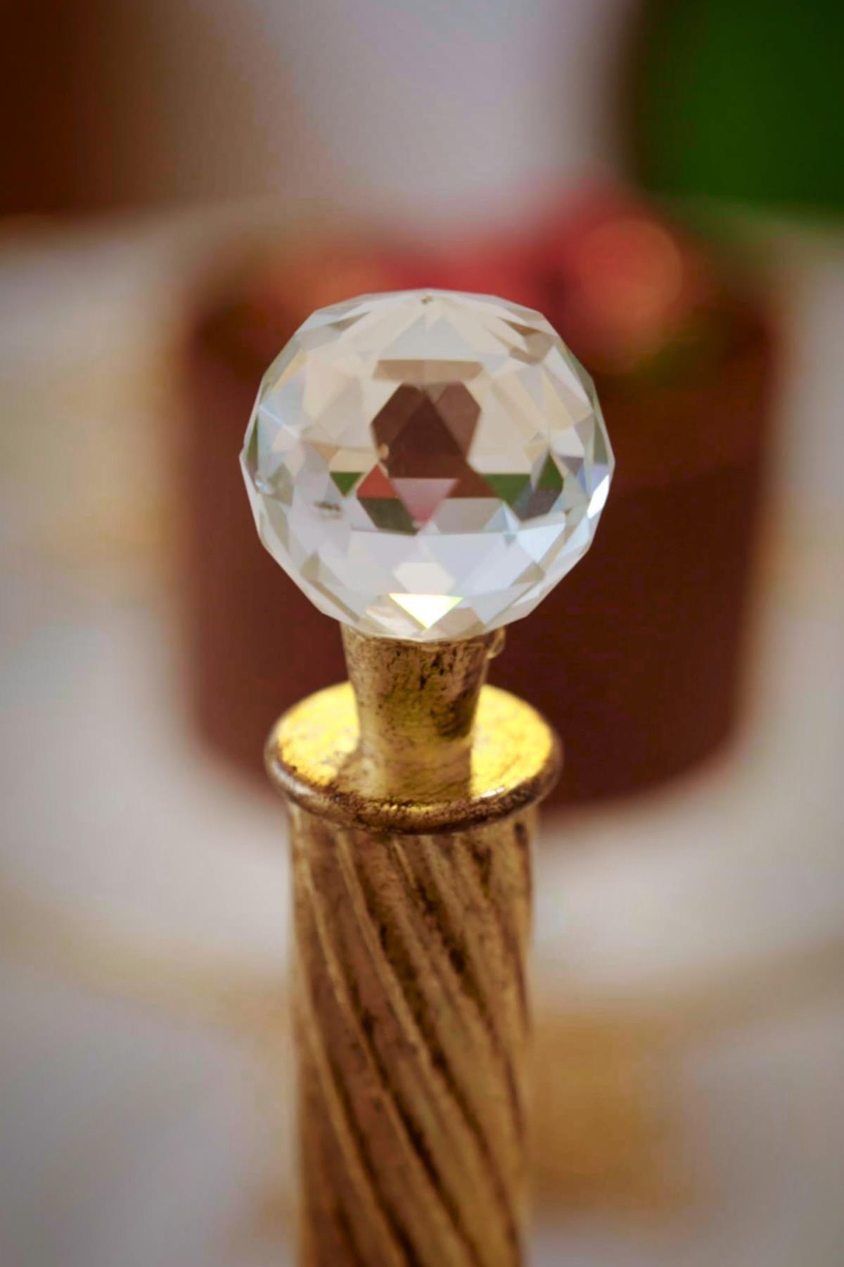 Crystal Altın Varak Detaylı Kağıt Havluluk - Nazik Home - Yuvama Değer!