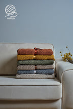 Derin Örgü TV Battaniyesi (130 x 150 cm) - Nazik Home - Yuvama Değer!