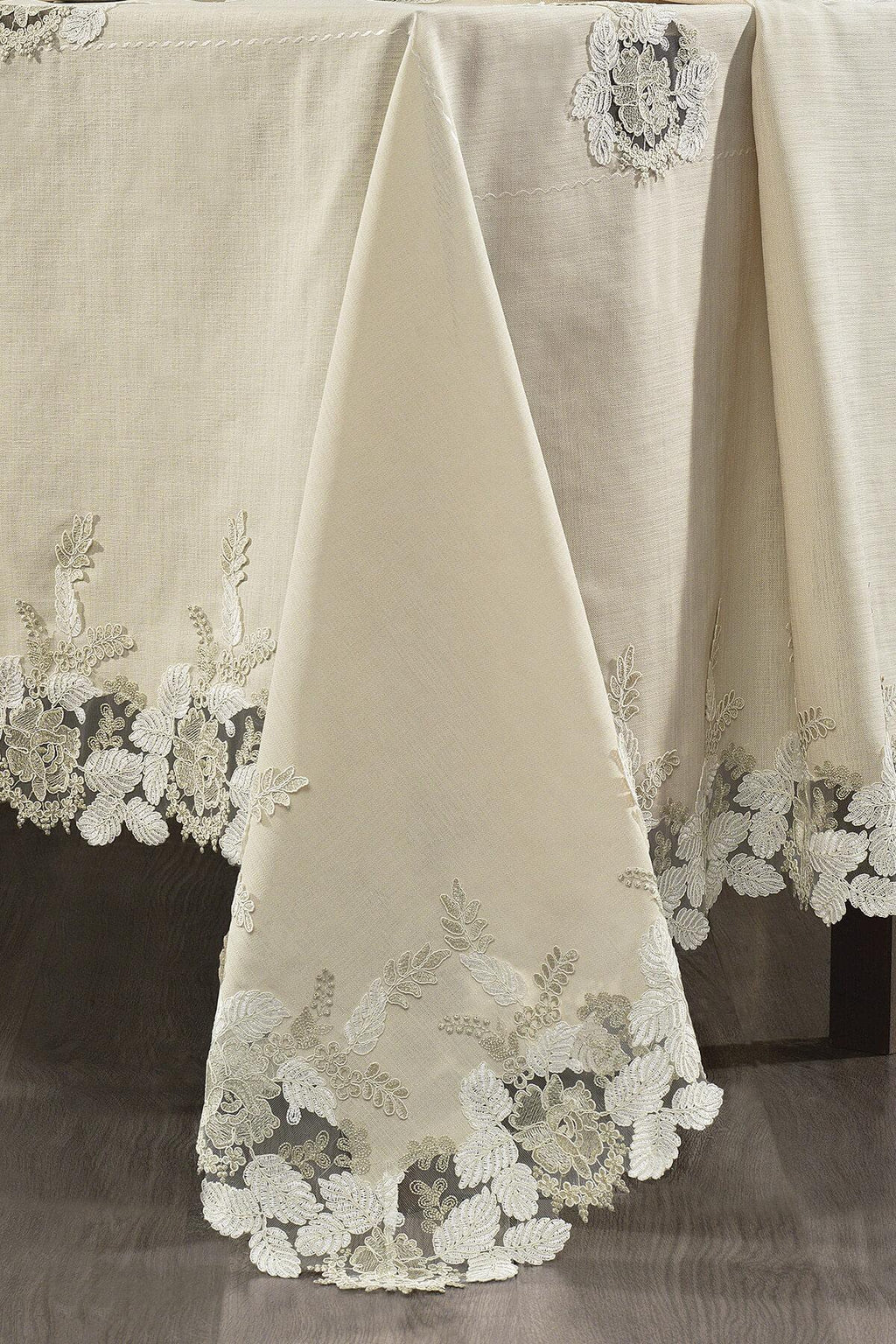 Floransa Leke Tutmaz Dertsiz Masa Örtüsü (160 x 260 cm) - Nazik Home - Yuvama Değer!