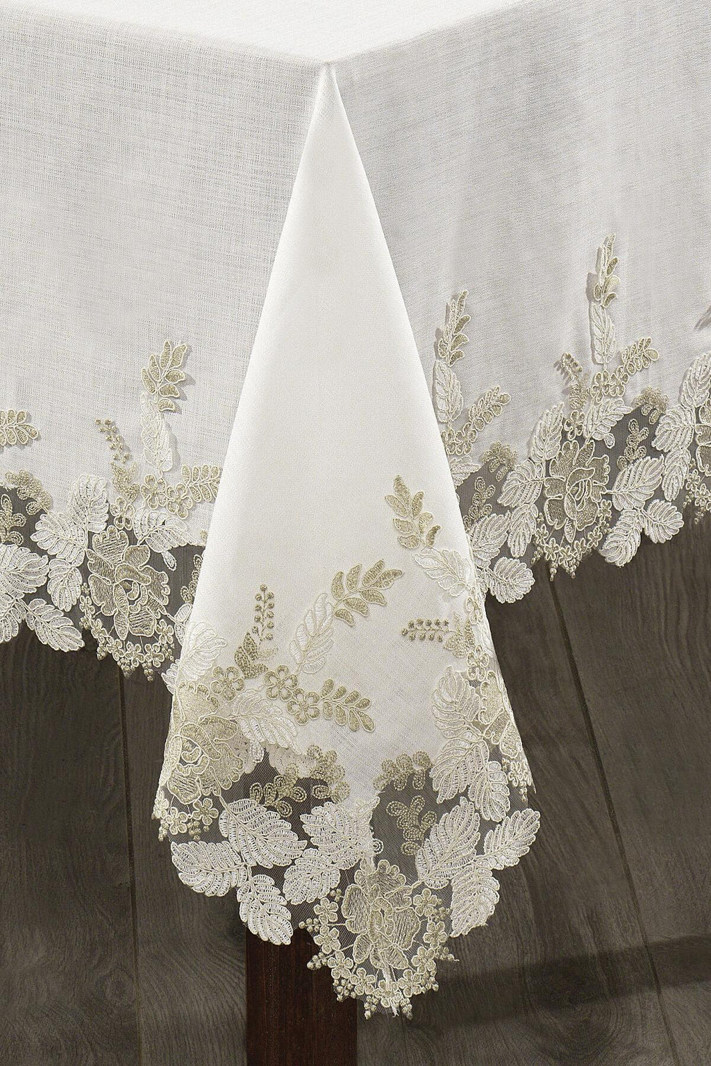 Floransa Leke Tutmaz Dertsiz Masa Örtüsü (160 x 260 cm) - Nazik Home - Yuvama Değer!