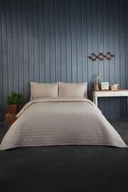 Girne Kapitoneli Çift Kişilik Yatak Örtüsü - Nazik Home - Yuvama Değer!