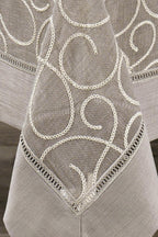 Glory Leke Tutmaz Dertsiz Masa Örtüsü (160 x 260 cm) - Nazik Home - Yuvama Değer!