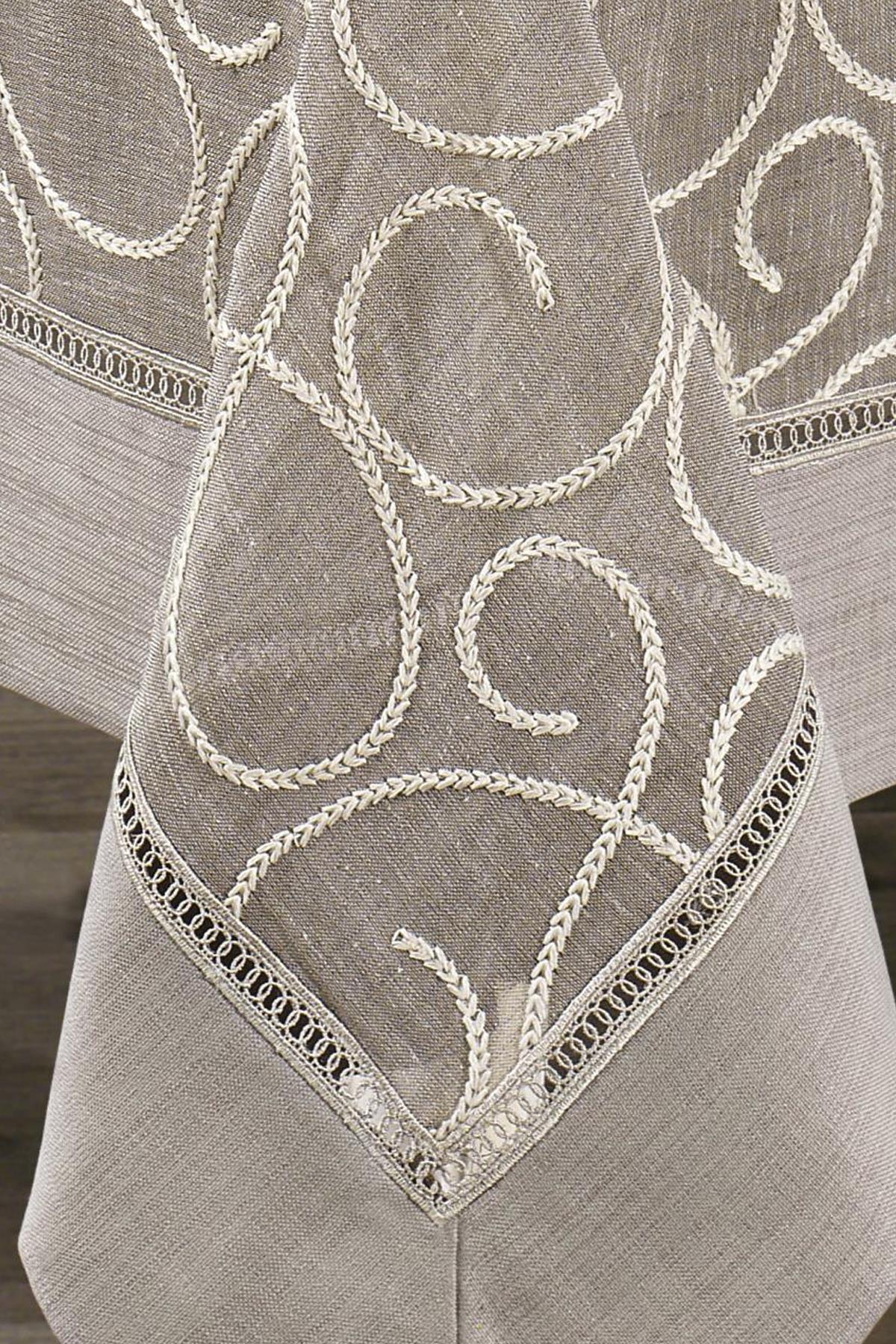 Glory Leke Tutmaz Dertsiz Masa Örtüsü (160 x 260 cm) - Nazik Home - Yuvama Değer!