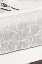 Glory Leke Tutmaz Dertsiz Masa Örtüsü (160 x 260 cm) - Nazik Home - Yuvama Değer!