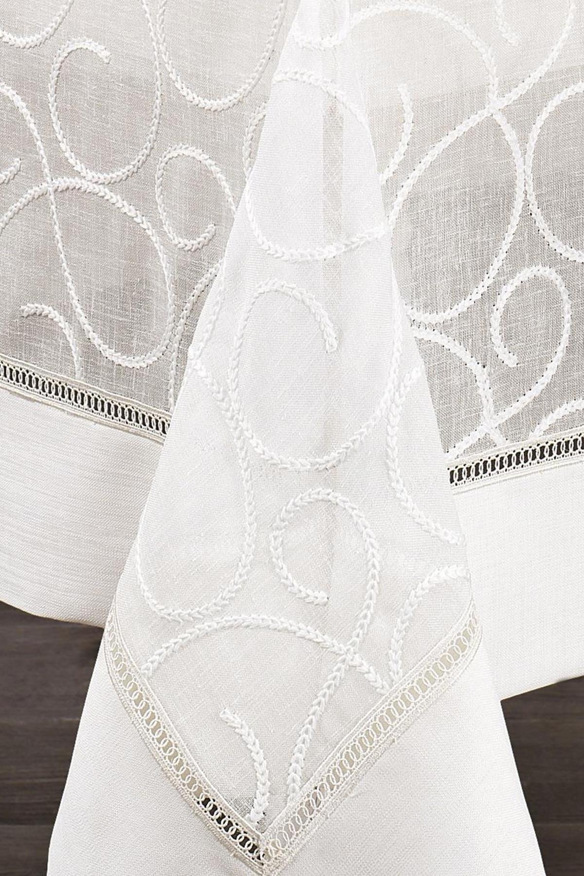 Glory Leke Tutmaz Dertsiz Masa Örtüsü (160 x 260 cm) - Nazik Home - Yuvama Değer!