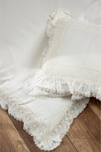 Helen Bebek Dantelli Pamuk Saten 4 Parça Nevresim Takımı