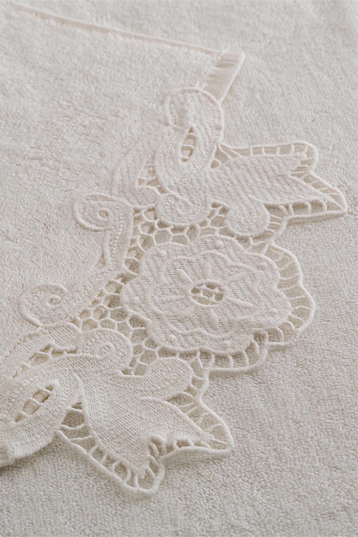 Hidiv Dantelli El Havlusu (30 x 50 cm) - Nazik Home - Yuvama Değer!