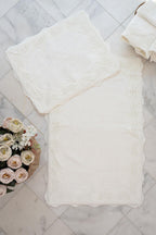 İris İşlemeli 2'li Paspas Set (60 x 100 cm)