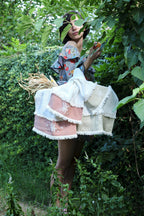 Linea Çiçek Desenli Havlu (30 x 50 cm) - Nazik Home - Yuvama Değer!