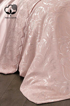 Marissa Güpürlü ve Jakarlı Pamuk Saten Pikeli Nevresim Takımı - Nazik Home - Yuvama Değer!