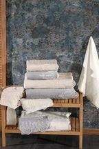 Marry Dantelli Banyo Havlusu (90 x 150 cm) - Nazik Home - Yuvama Değer!