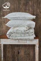 Masal İşlemeli Çift Kişilik 7 Parça Nevresim + Pike Set - Nazik Home - Yuvama Değer!