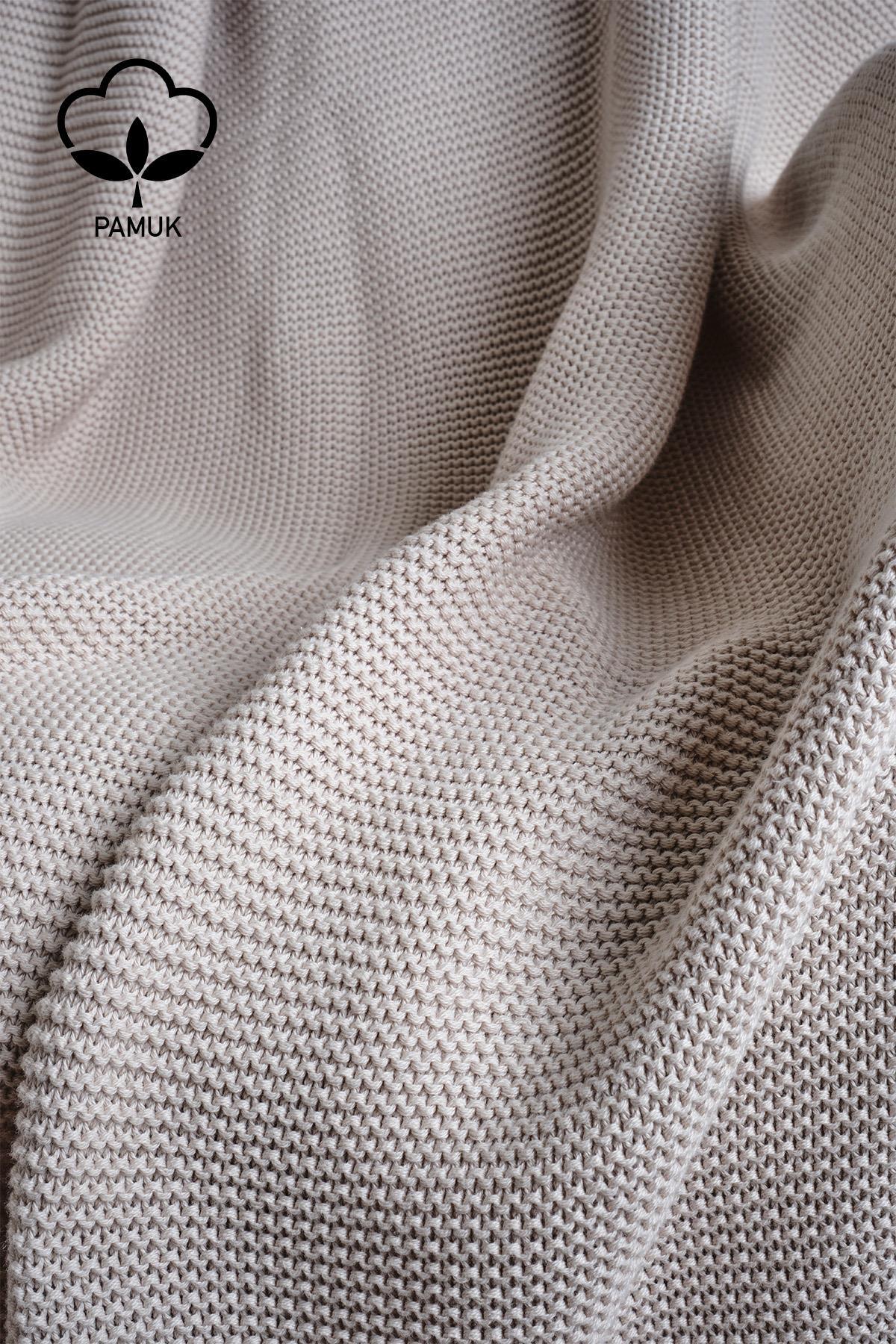 Melina Organik TV Battaniyesi (130 x 150 cm) - Nazik Home - Yuvama Değer!