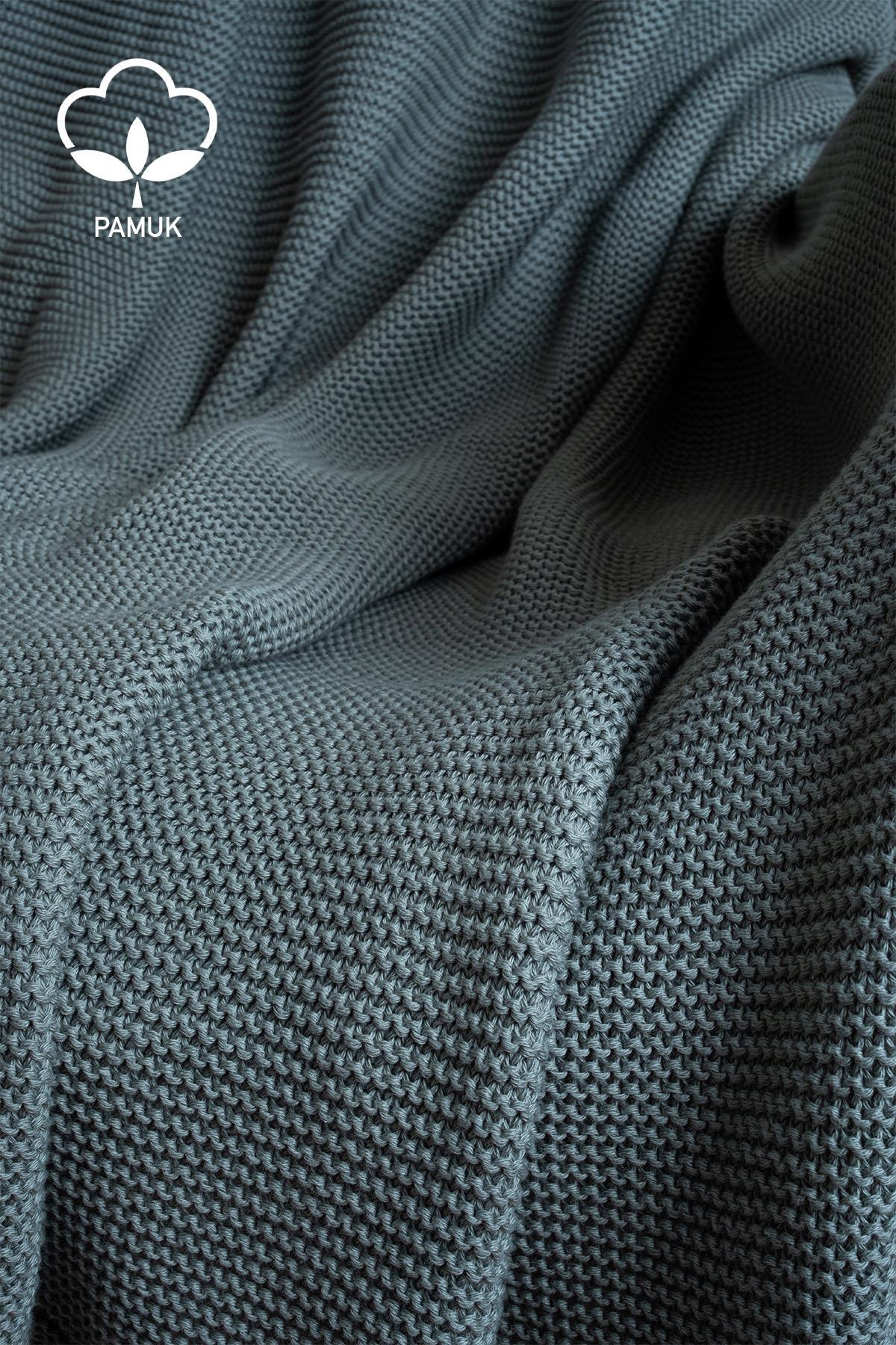 Melina Organik TV Battaniyesi (130 x 150 cm) - Nazik Home - Yuvama Değer!