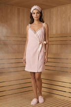 Milla Kadın %100 Pamuk Sauna Set