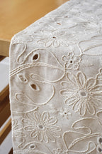 Nill İşlemeli Runner (40 x 140 cm) - Nazik Home - Yuvama Değer!