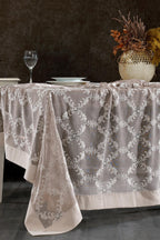 Nitra Leke Tutmaz Dertsiz Masa Örtüsü (160 x 260 cm) - Nazik Home - Yuvama Değer!