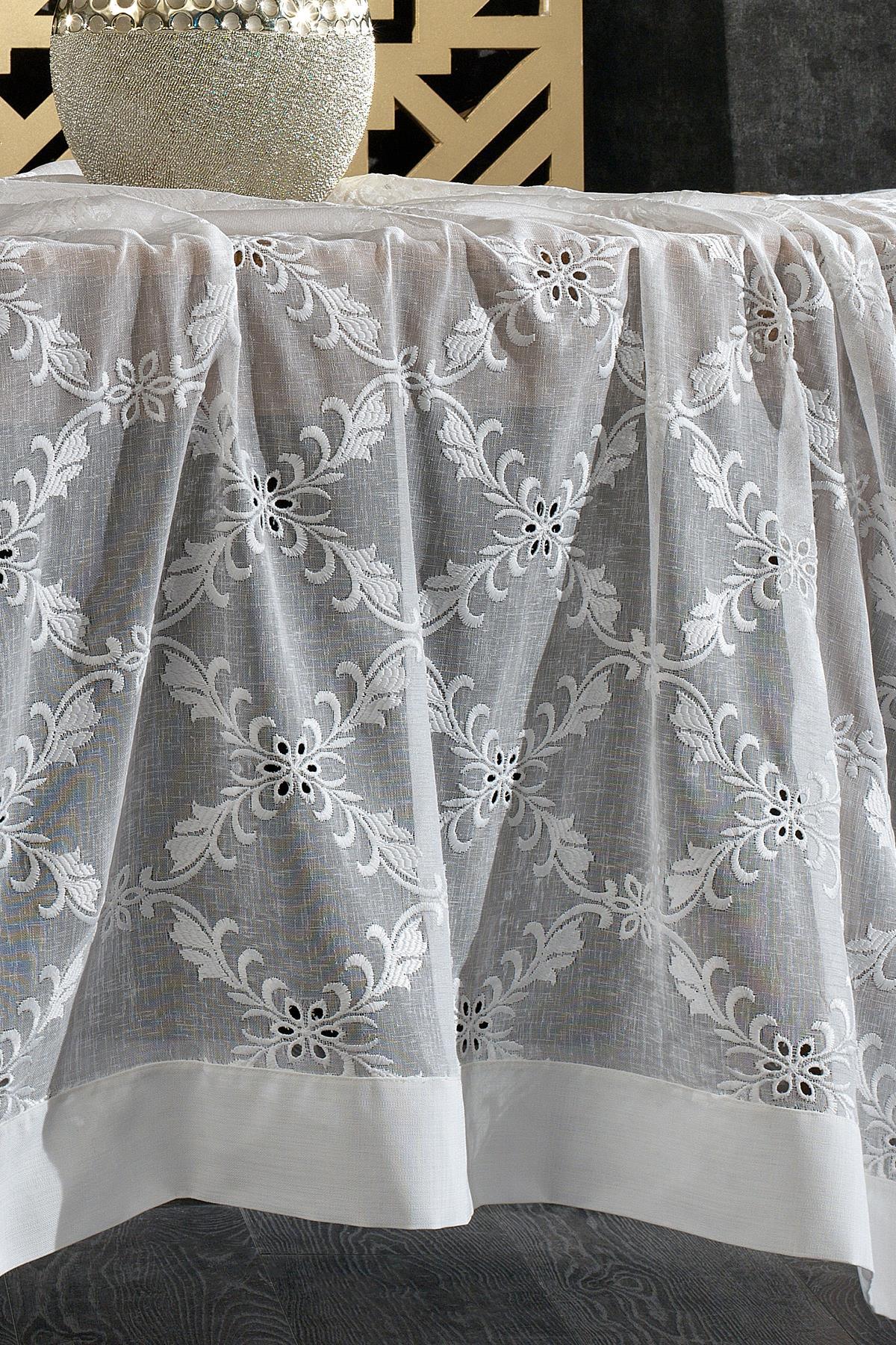 Nitra Leke Tutmaz Dertsiz Masa Örtüsü (160 x 260 cm) - Nazik Home - Yuvama Değer!