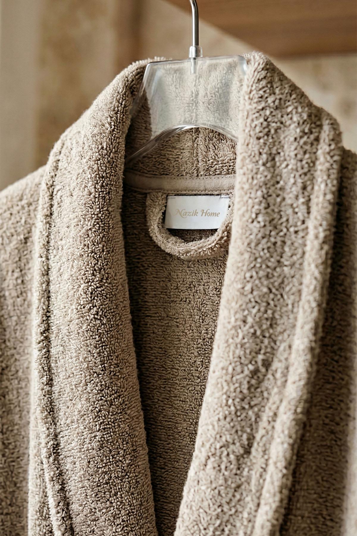 Petna Pamuklu Erkek Bornoz