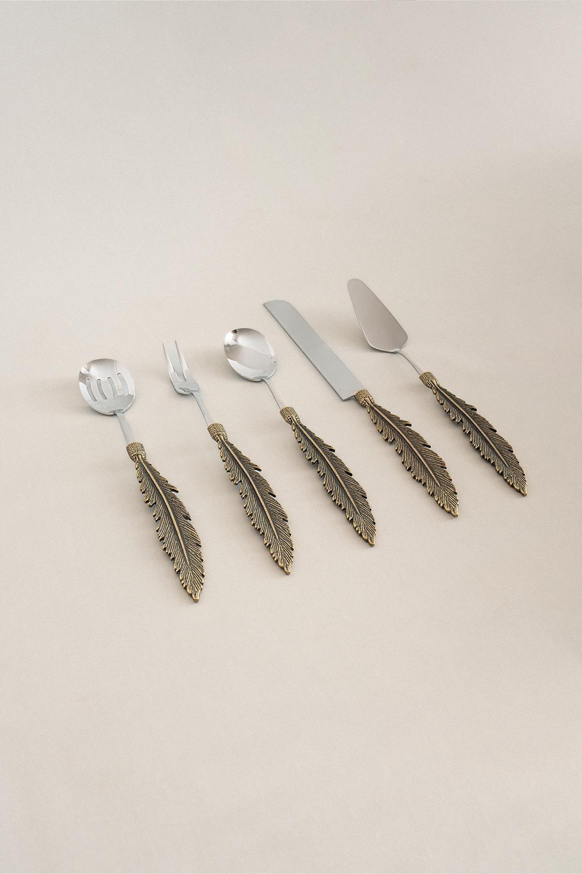 Plume Eskitme Servis Seti (5 Parça) - Nazik Home - Yuvama Değer!