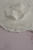 Hanzade Çiçek İşlemeli El Havlusu (30 x 50 cm)