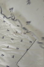 Serena Fiyonk Nakışlı Pamuk Saten Çift Kişilik 6 Parça Nevresim Takımı