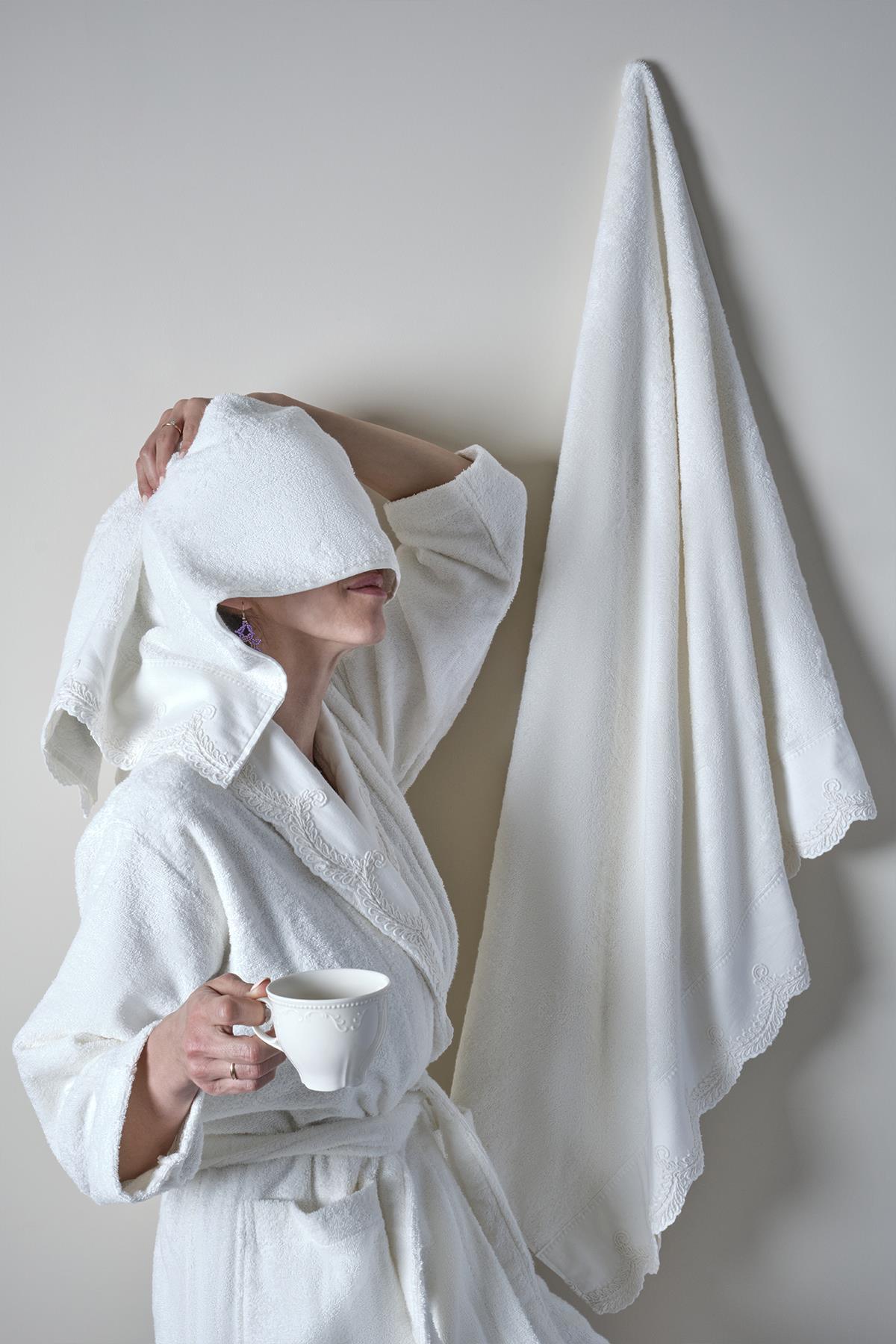 Ramos Bayan Bambu Bornoz - Nazik Home - Yuvama Değer!