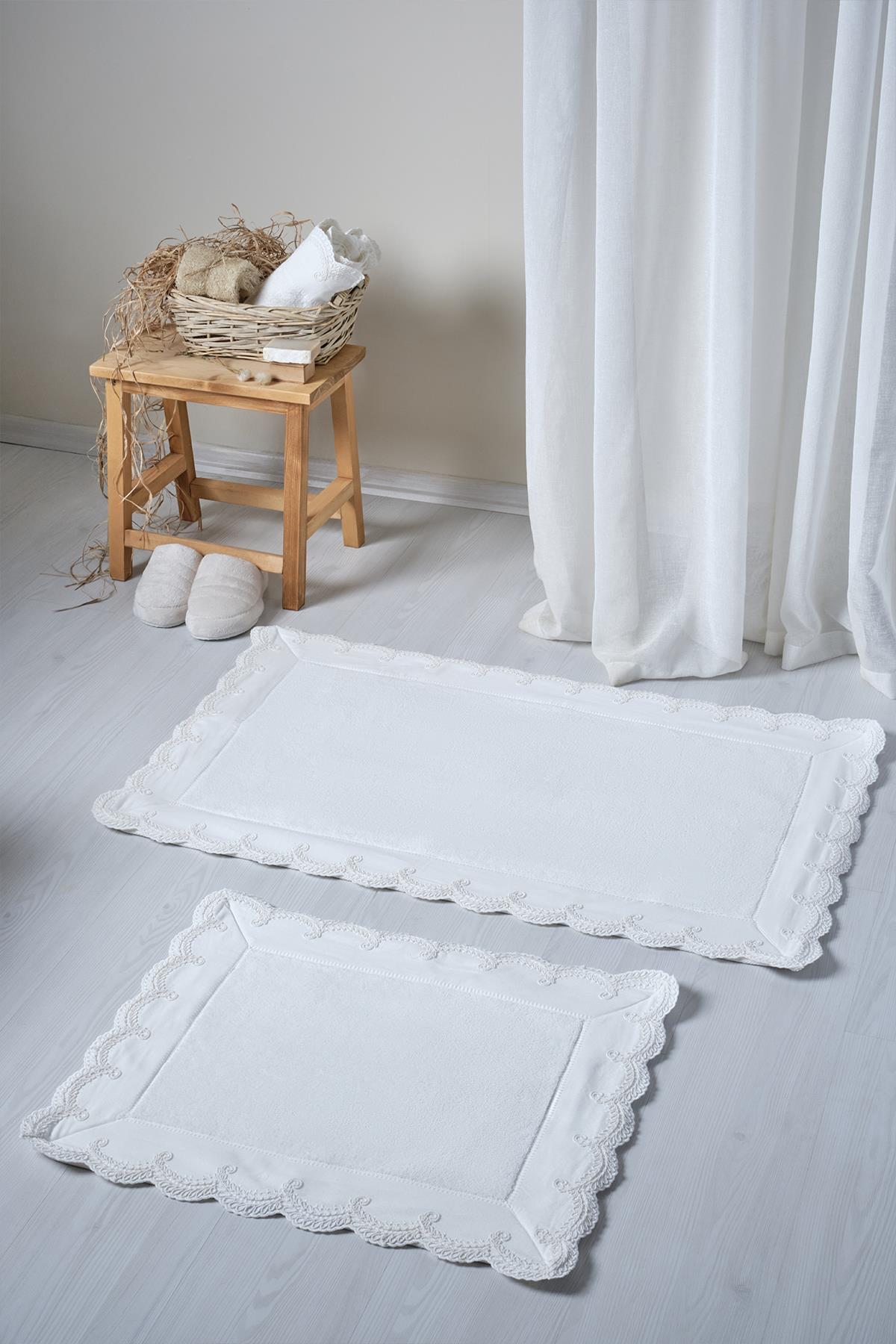 Ramos İşlemeli 2'li Paspas Set (60 x 100 cm)