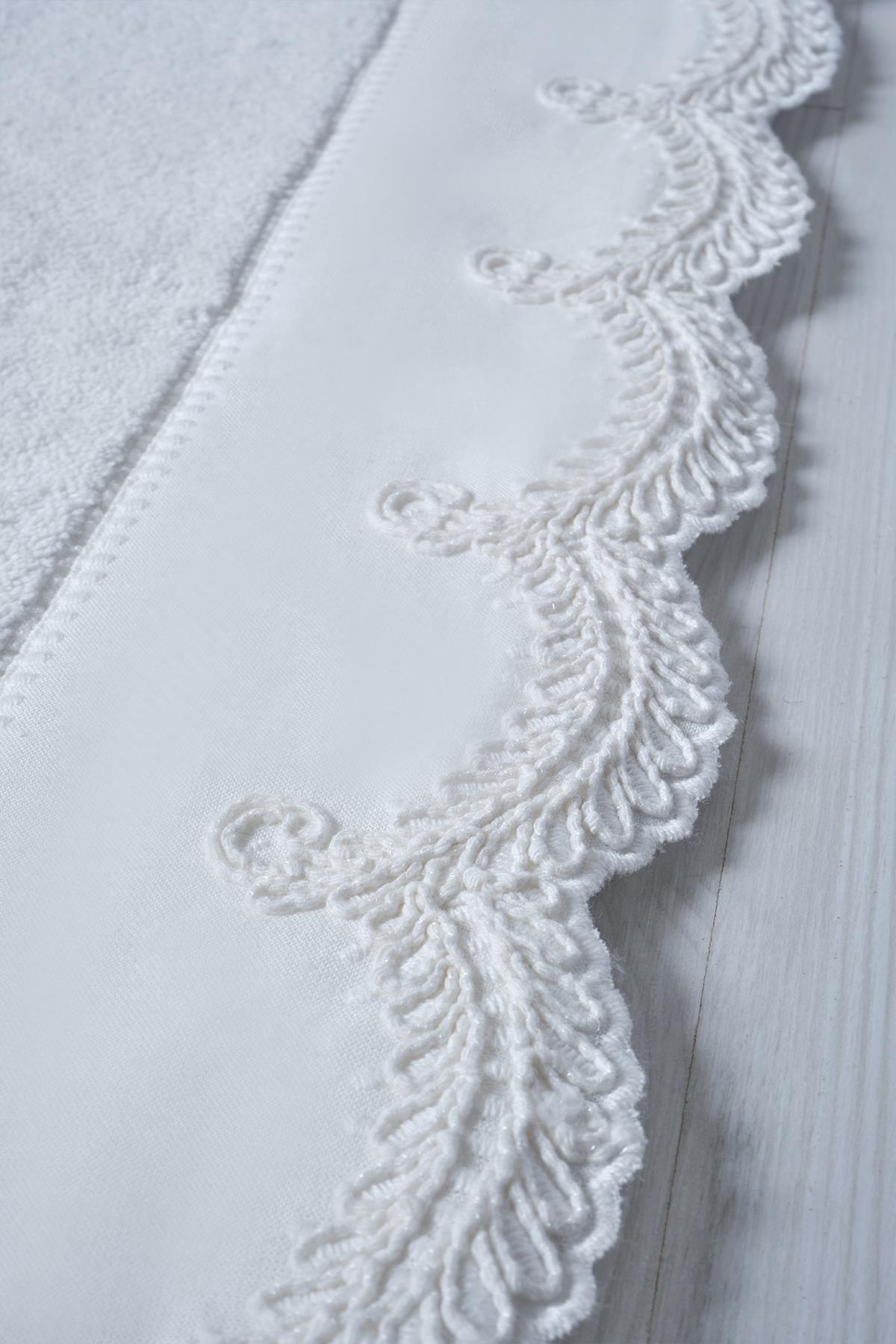 Ramos İşlemeli 2'li Paspas Set (60 x 100 cm) - Nazik Home - Yuvama Değer!