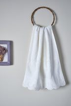 Ramos İşlemeli Banyo Havlusu (90 x 150 cm) - Nazik Home - Yuvama Değer!