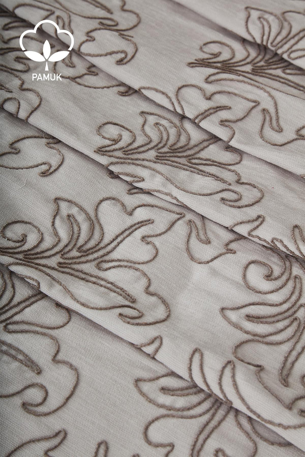 Ribera İşlemeli Çift Kişilik 9 Parça Nevresim + Pike Set - Nazik Home - Yuvama Değer!