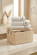 Rom Nakışlı Banyo Havlusu (90 x 150 cm)