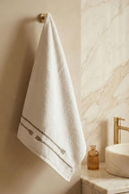 Rom Nakışlı Banyo Havlusu (90 x 150 cm)