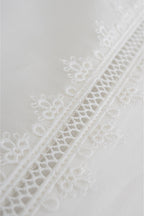 Sena Bebek İşlemeli Pamuk Saten 4 Parça Nevresim Takımı