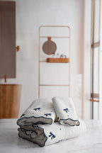 Serena Fiyonk Nakışlı Banyo Havlusu (90 x 150 cm)