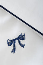 Serena Fiyonk Nakışlı Pamuk Saten Çift Kişilik 6 Parça Nevresim Takımı