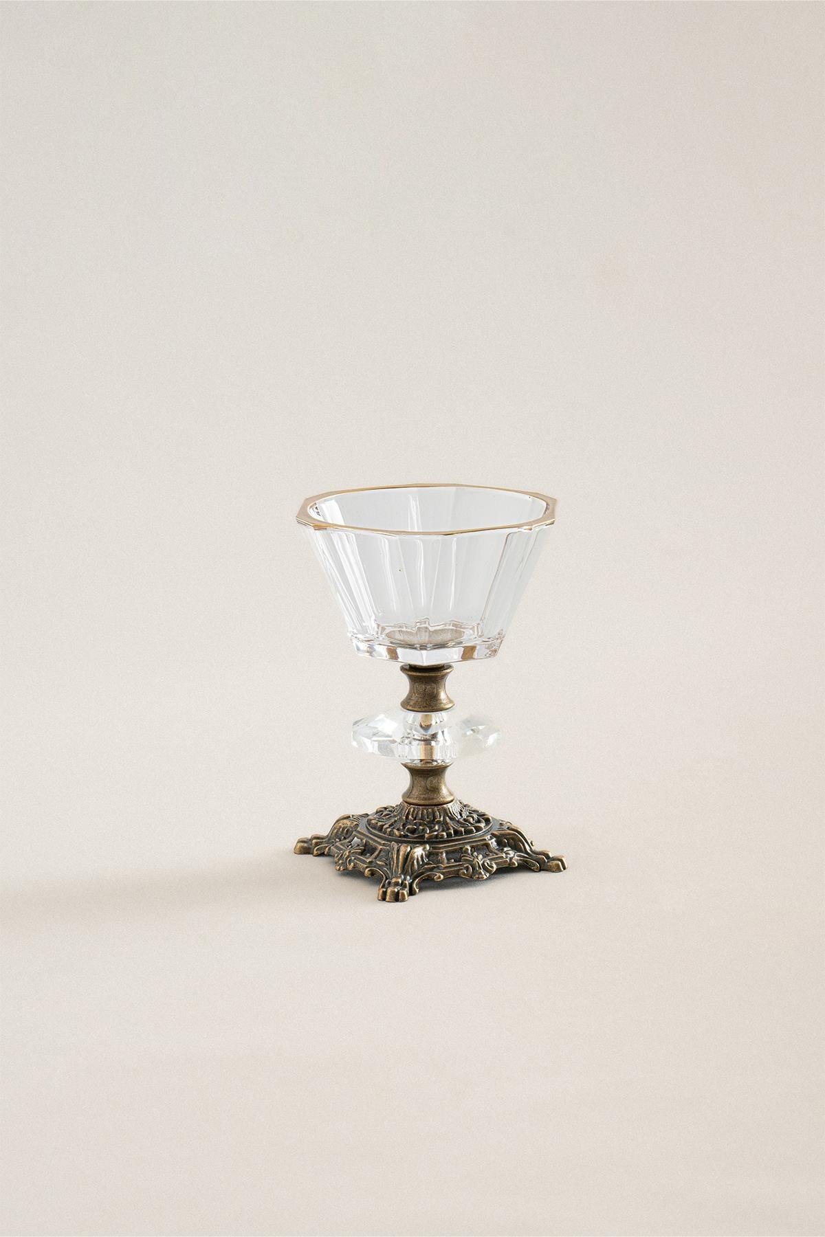 Sierra Eskitme Detaylı Döküm Ayak Sunum Kasesi (10 cm) - Nazik Home - Yuvama Değer!