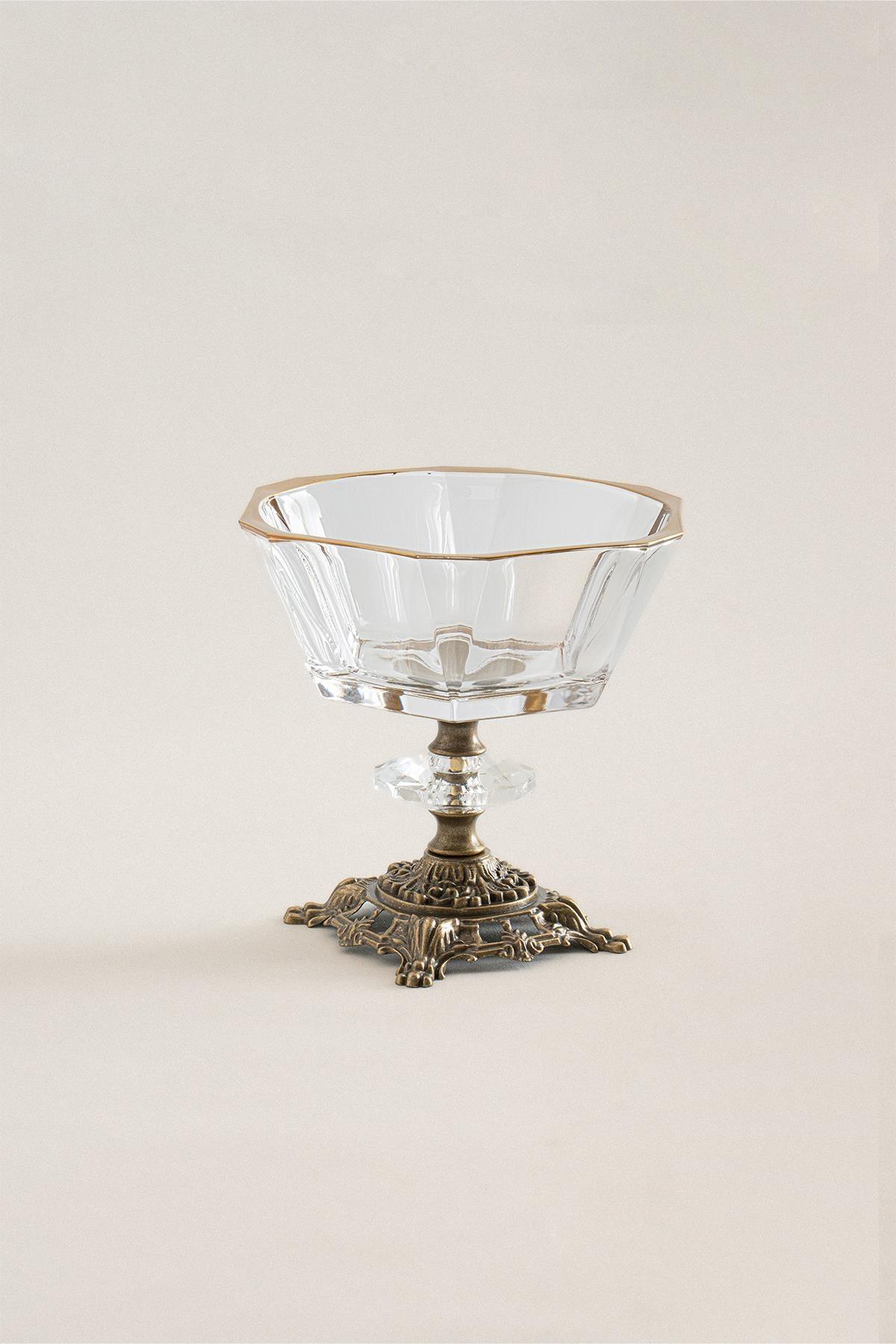 Sierra Eskitme Detaylı Döküm Ayak Sunum Kasesi (15 cm) - Nazik Home - Yuvama Değer!