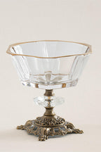 Sierra Eskitme Detaylı Döküm Ayak Sunum Kasesi (15 cm) - Nazik Home - Yuvama Değer!