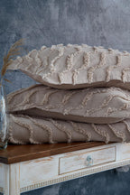 Terra Pelüş Keten Dokulu Tek Kişilik Yatak Örtüsü - Nazik Home - Yuvama Değer!